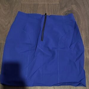 T by Alexander Wang Royal Blue Mini Skirt